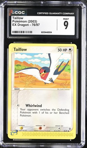 Taillow graded CGC 9 for sale on eBay