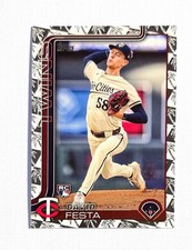 David Festa ~ 2025 Topps ~ Rookie Spring Training Border #178 Palm Trees