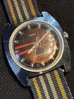 Vintage 1973 Timex Sprite Calendar "Racing Dial" Ref. 23652 2573 Manual Running!