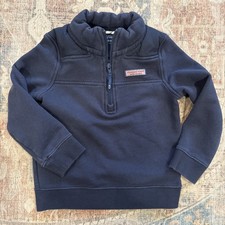Vineyard Vines Sweatshirt Martha's Vineyard Size 5 Shep Shirt 1/4 Zip Preppy