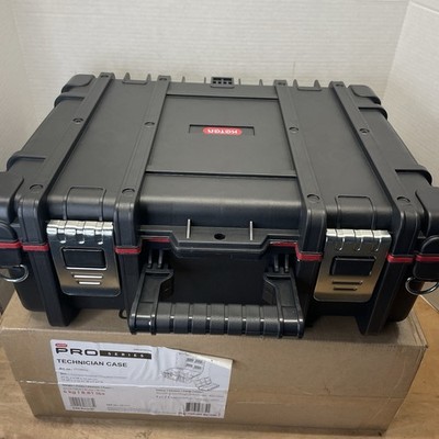 Keter Technician Electrician Tool Hard Case Pro Series Heavy Duty Construction