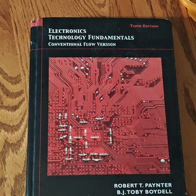 Pearson Electronics Technology Fundamentals Conventional Flow 3rd HC Paynter