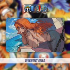 Playmat One Piece TCG - Nami - 24 x 14 in. (600 x 350 mm) Stitched Edge