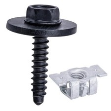 Rexka Multiporposes M4. 2x1. 41 Screws Push-in U Nuts Kit for GM 10 Sets