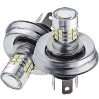 R2 P45T 6V/12V Led Hi Beam Moto Ciclomotore Faro Lampadina Bianco Abbagliante