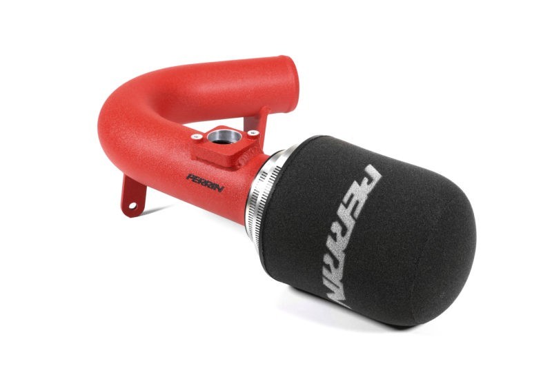 Perrin Cold Air Intake Wrinkle Red w/ Foam Filter Kit Fits 22-25 Subaru WRX 2.4L
