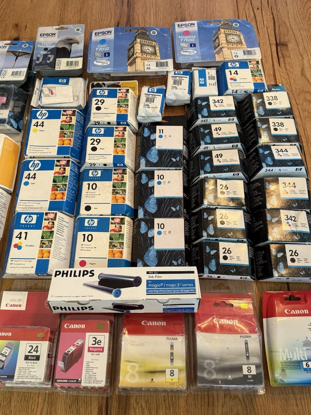 Job Lot Various 40+ Expired Genuine Ink Cartridges HP Canon Epson Expired - New 3