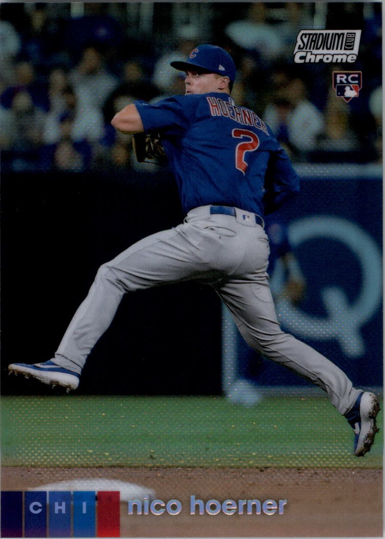 2020 Stadium Club Chrome Refractors #253 Nico Hoerner - BB