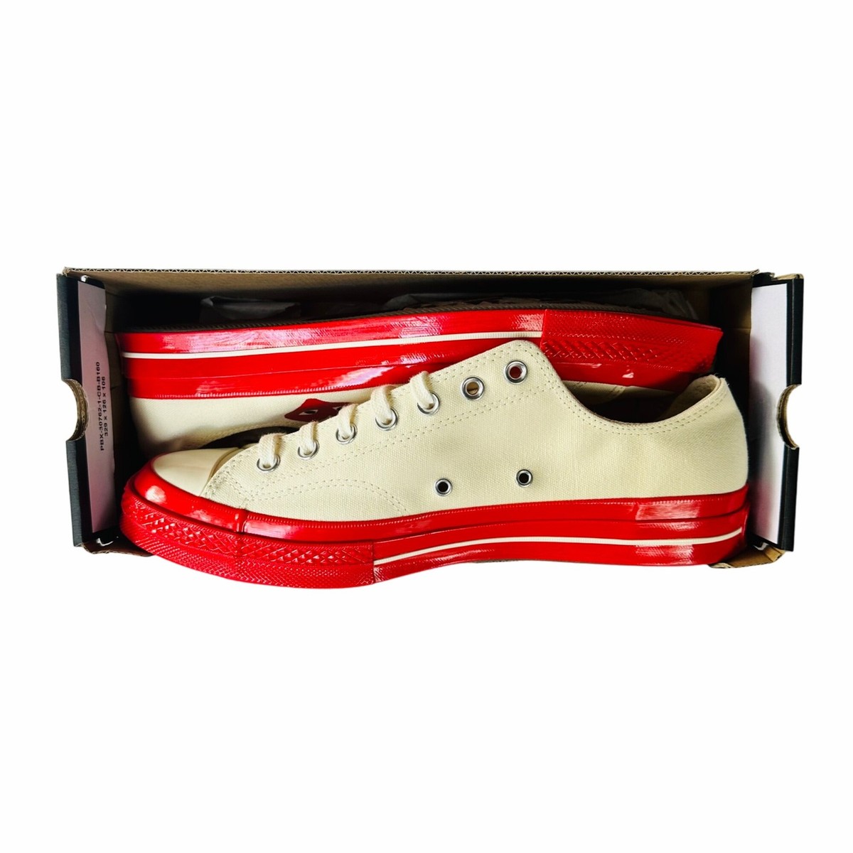 ❤️CONVERSE Hearts Valentines Day Chuck Comme des Garcons Sz 4 Mens Shoes A01796C ❤️CONVERSE Hearts Valentines Day Chuck Comme | Mercari main image 4