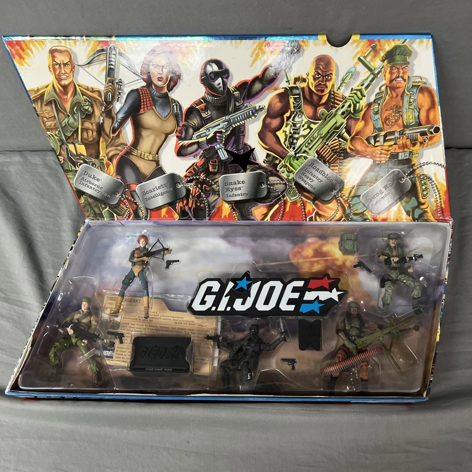 G.I. Joe Set 5 Pack G.I. Joe Cobra 25 Aniversario Sin usar, en caja NUEVO Ojos de Serpiente Foto 3 de 4