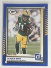 2025 Panini Donruss Football Press Proof Blue Jayden Reed #49