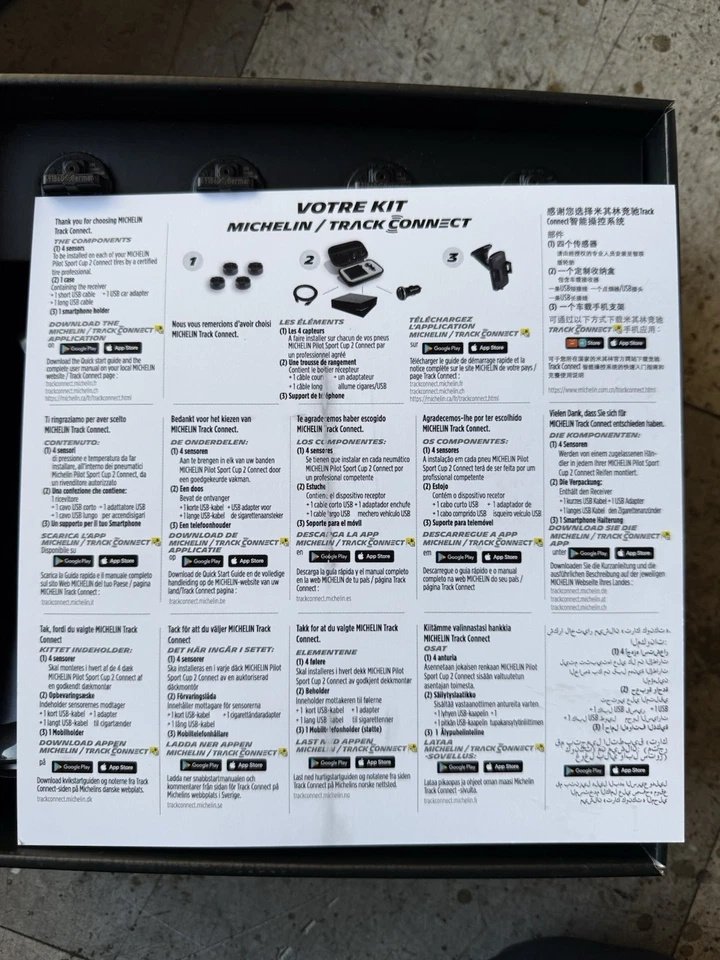 Michelin Track Connect con todo lo necesario Foto 4 de 4