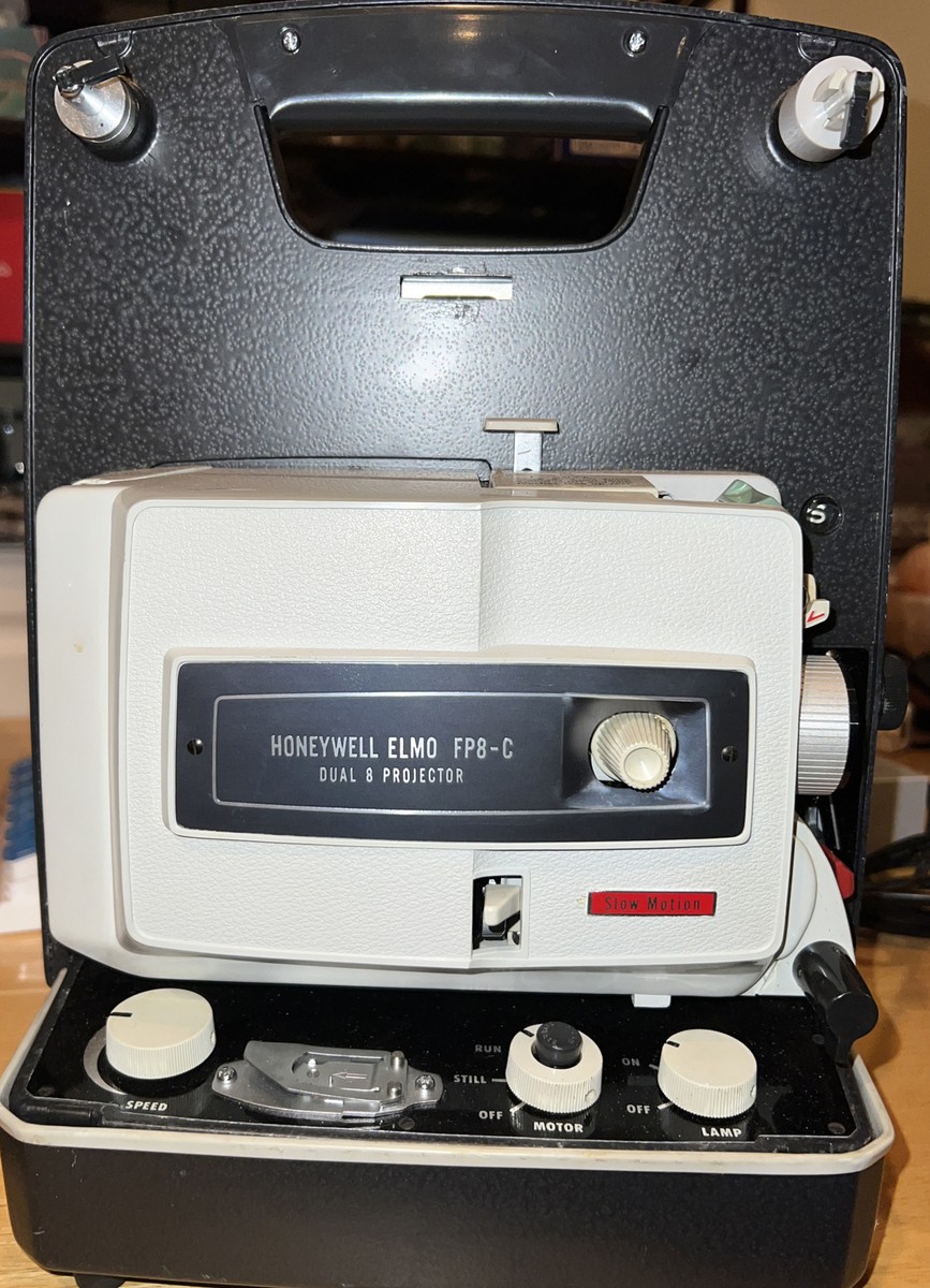 Honeywell Elmo FP8-C Dual 8mm Adjustable Speed - Movie Projector