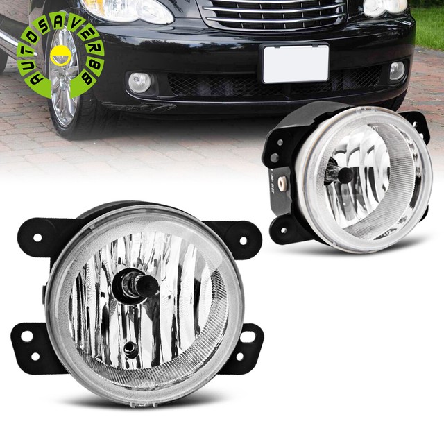 Pair Smoke Fog Lights Lamps Replacement For Dodge Magnum Pt Cruiser Chrysler 300 For Sale Online Ebay