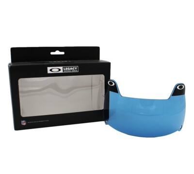 Oakley Legacy Shield Blue Helmet Visor | eBay