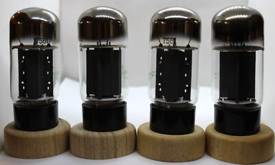 7581A PHILIPS ECG USA MATCHED QUAD NOS TUBE VALVE EQUIVALENT