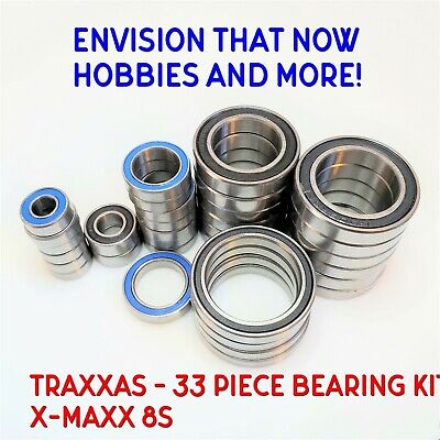 Jims Roulements Traxxas Xmaxx 8 S bearing kit 33pcs