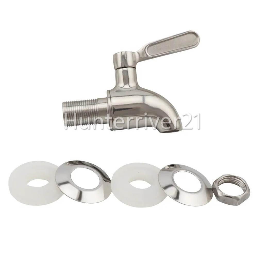 24X Stainless Steel Spigot Tap Faucet Wine Barrel Drink Beverage Dispenser Tap eBay