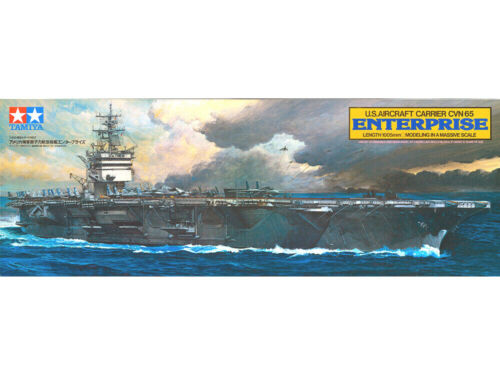 1/350 CVN-65 USS ENTERPRISE R/C Running Set Aircraft Carrier Tamiya 78007 - Picture 11 of 12