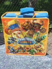 NOS 2012 Skylanders Giants Carrying Case Holds Figures, Portals, Cords, Games