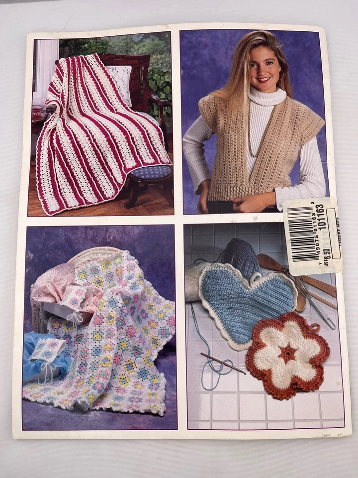 AMERICAN SCHOOL OF NEEDLEWORK #1146 LEARN TO CROCHET IN JUST ONE DAY 1993 - Image 2 of 2