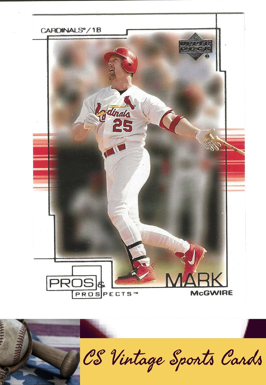 2001 Upper Deck Pros & Prospects #53 Mark McGwire