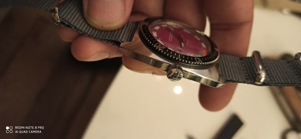 Montre De Plongée Mécanique Vintage Anita - Fonctionne, Pour Homme, Occasion