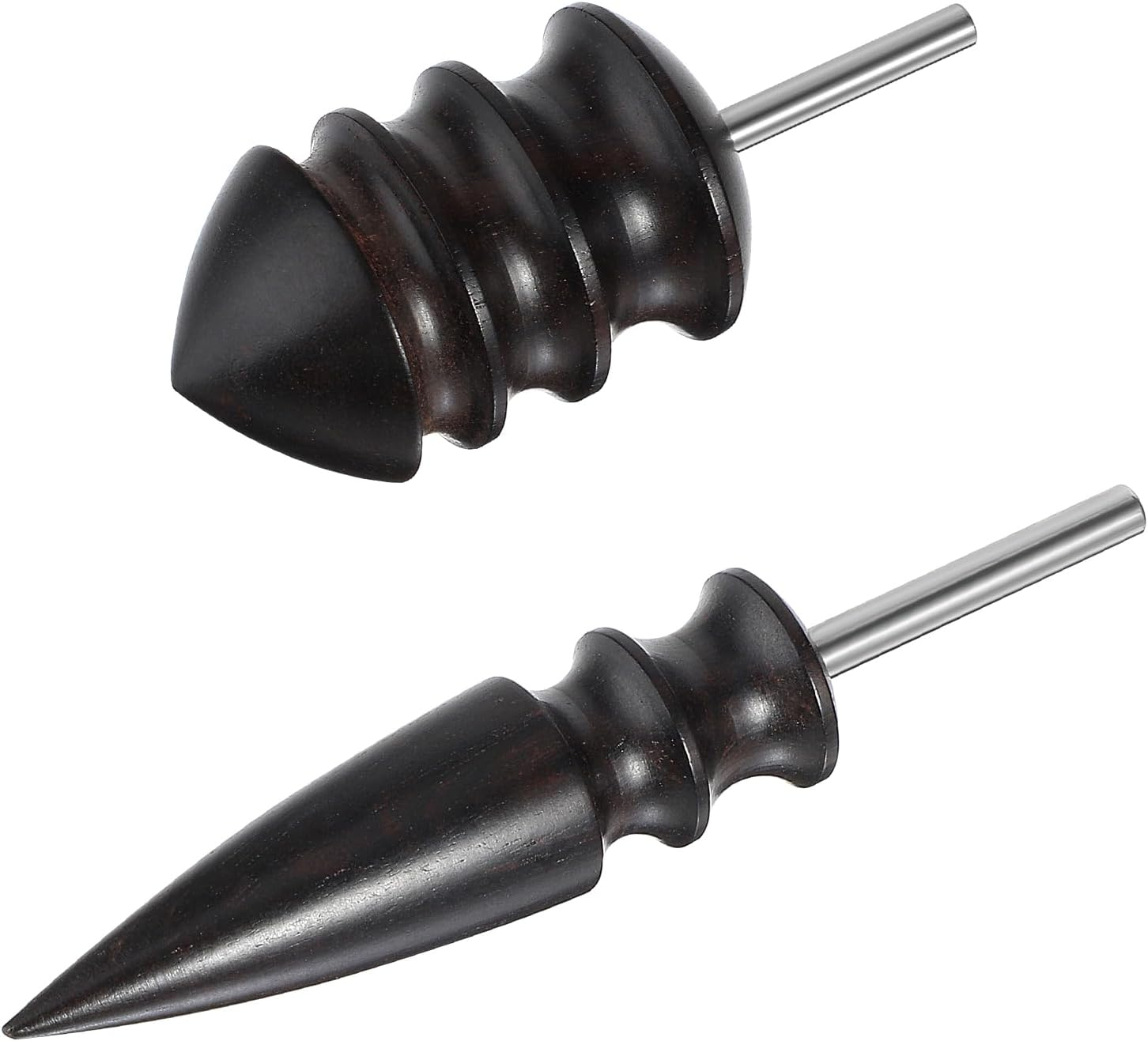 Giantree 2 Pack Leather Burnisher Bits, Leather Edge Slicker Polishing Tools Bur