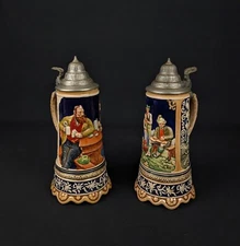 Pair Mugs To Beer Musical Switzerland Thorens