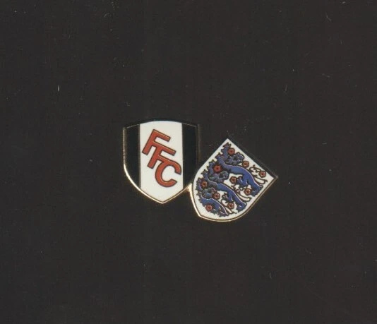 Pin's Fulham FC – Badge émaillé The Cottagers, Vintage Football Anglais