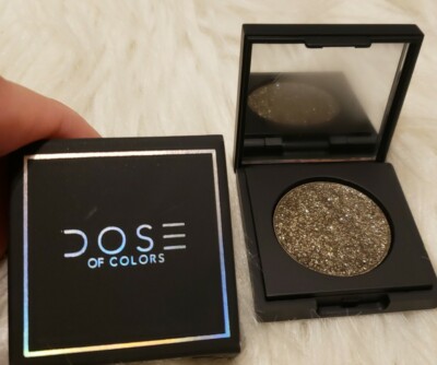 NEW DOSE OF COLORS BLOCK PARTY SINGLE EYE SHADOW IN '' REFLECTION '' WOW PIGMENTED