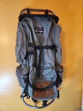 Vintage Jansport External Frame Backpacking Pack w/ Hip Wings  MADE IN USA