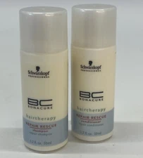Schwarzkopf BC HairTherapy Repair Rescue 1.7 oz Shampoo & Conditioner Sample Set