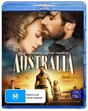 Australia (Blu-ray, 2009) Nicole Kidman Hugh Jackman M Rated 