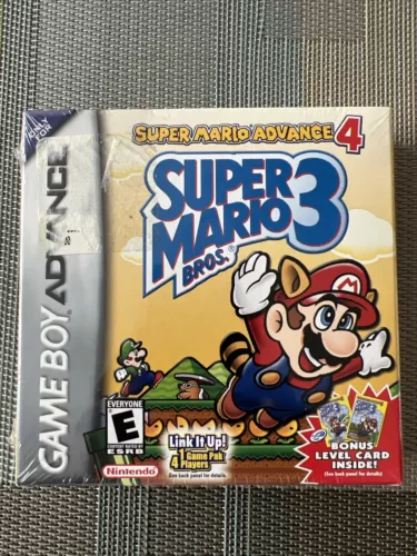 Super Mario Advance 4: Super Mario Bros. 3 (Game Boy Advance, 2003)