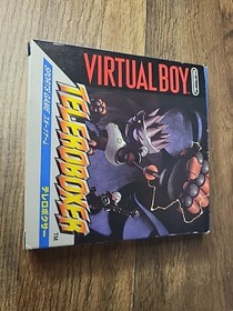 NO GAME! 1995 Teleroboxer Nintendo Virtual Boy BOX & MANUAL Only Japanese 
