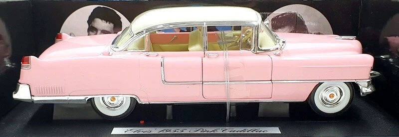 MRC 1/18 Scale Diecast 79200 - Elvis Presley's 1955 Pink Cadillac - Image 3 of 4