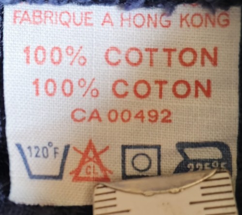 DIE LATZHOSE der USA LEE original Kord WORKER Latzhose Navy Blue 70er BAGGY NOS - Bild 16 von 18