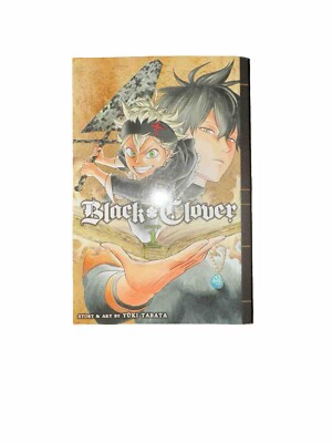 Black Clover Manga By Yoki Tabata English Version Brand New Book Good Read.