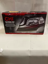 CHI Electronic Clothing Iron Titanium-Infused Ceramic w/ Retractable Cord 1700W