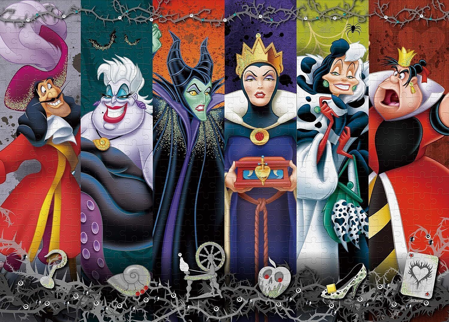 Image of Epoca Puzzle da 500 pezzi Disney Villains Evil Darkness [Decorazione puzzle]