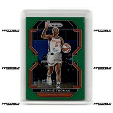2022 Panini Prizm WNBA - Jasmine Thomas #27 Green Prizm SP