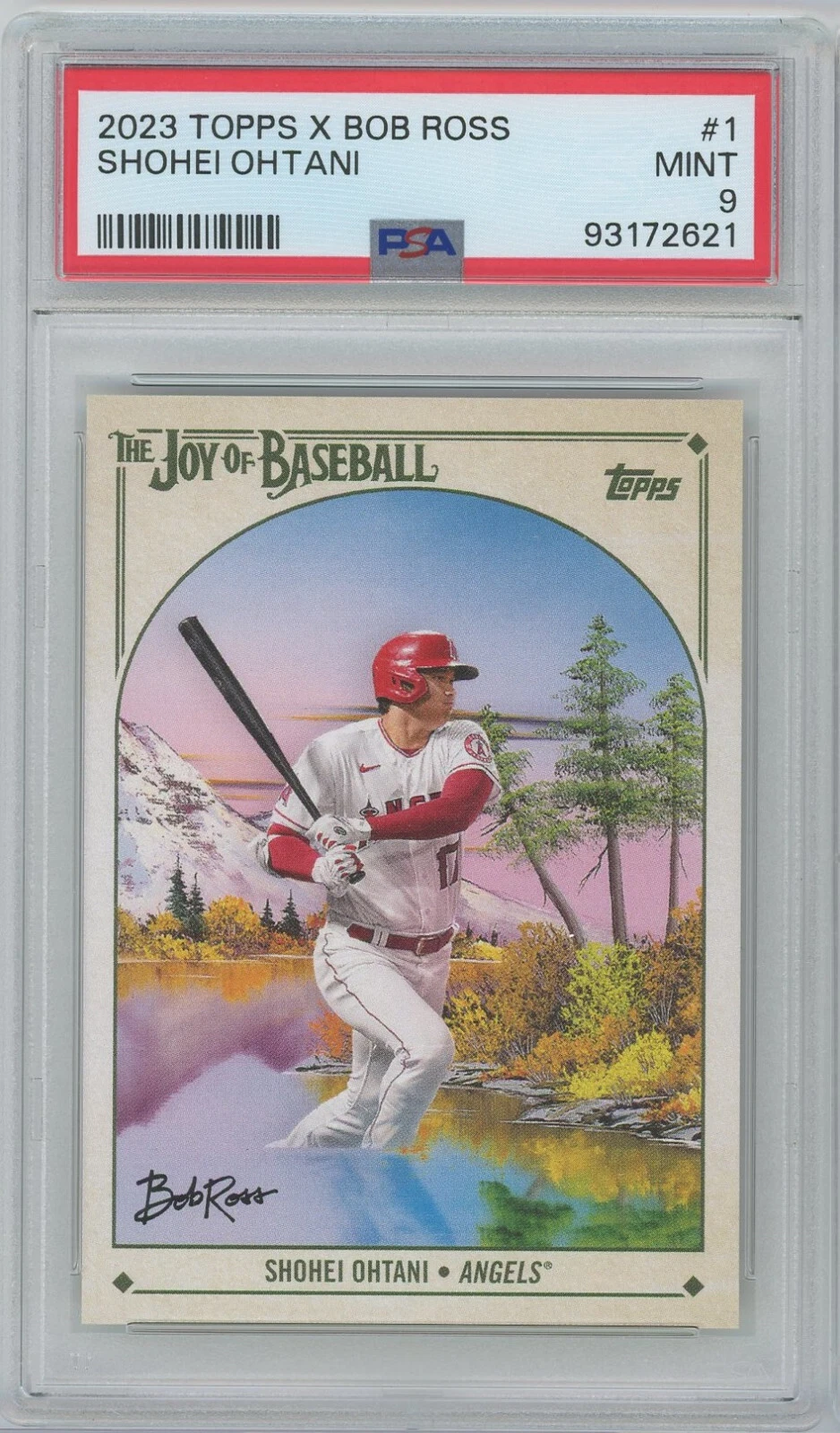 Shohei Ohtani trading card