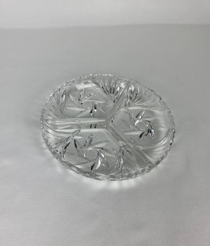 Assiette à compartiment pour apéritif en verre – Assiette apéritif - Photo 2/4