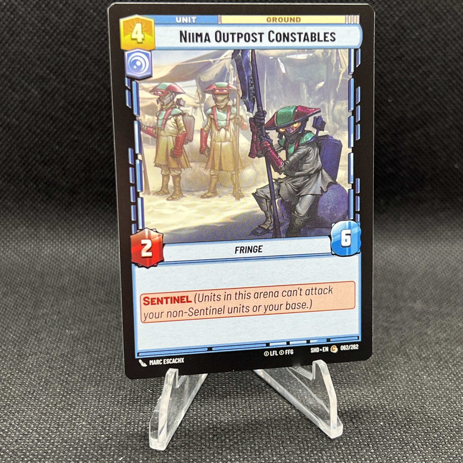 Star Wars: Unlimited - Niima Outpost Constables - Shadows of the Galaxy NM/M