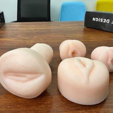Realistic Penis Pump Sleeve Life-Like Body Part Vacuum Cylinder Seal 4 Sizes US