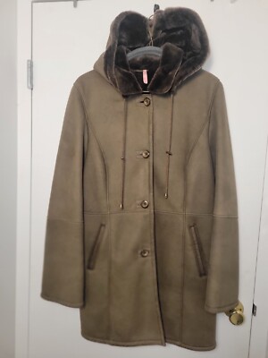 Dibello Collezione Womens Shearling Size 44