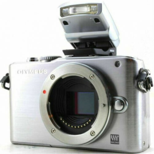 Olympus PEN E-PL3 12.3 MP Mirrorless Digital Camera *silver