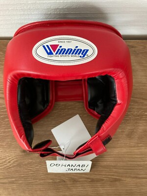 Winning Boxing Head gear JABF-HG Amateur Competition Model Red