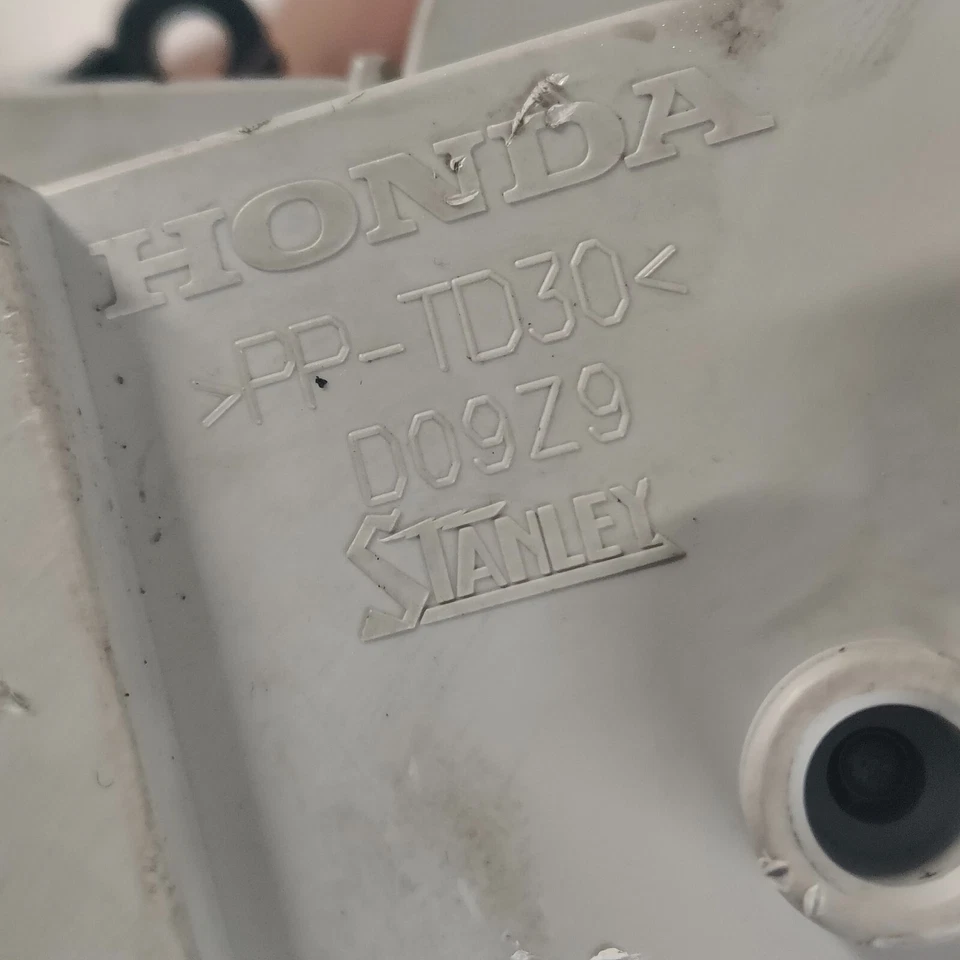 Honda Insight 2010 calefacción panel de control de clima D09Z9 Foto 4 de 4